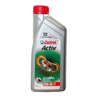 Dầu nhớt xe số CASTROL ACTIV 20W40 4T (800ML - 1 LÍT)
