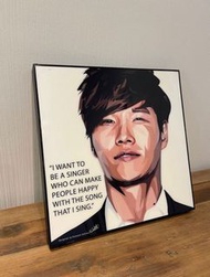 [免費送貨🚚] Kim Jong Kook 金鐘國 /能力者 /Turbo - Keetatat Sitthiket Famous Popart /Pop Art - 泰國畫家畫作 - 普普風藝術 -