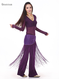 Belly Dance Costume Practice Performance Top Pants Belly Dancing Dance Wear Professional