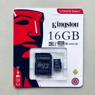 เมมโมรี่การ์ด Kingston Micro SD card Memory Card 8GB 16GB 32GB 64GB 128GB 256GB กล้อง/ โทรศัพท์มือถือ