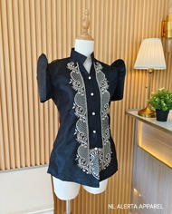 MODERN FILIPINIANA MESTIZA TOP BARONG FOR WOMEN PURE EMBROIDERED