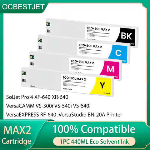 For Roland ESL4 Ink Cartridge 440ML Work For Roland ECO-SOL MAX 2 Ink for XF-640 XR-640 VS-300i VS-5