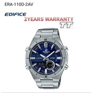EDIFICE ERA-110D-2AV [2YEARS WARRANTY] ORIGINAL MEN Watches WATERPROOF Watches ERA-110D-2A ERA-110D 