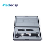 Mini Fiber Optic LED Otoscope, Portable Pocket Otoscope Set for Ear Examination and Diagnosis