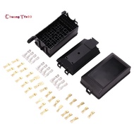 【Chuangtfx03】Fuse-Relay Box 5-Fuse Holders 6 Relay Block Holders Fuse-Block 12V Fuse-Box Car