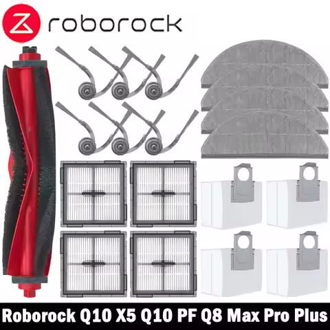 Roborock Q10 X5 / Q10 PF / Q10P / Q8+ / Q8 Max Pro Plus Replacement Parts Accessories Main Side Brus