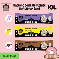 iCats Baking Soda Bentonite Litter Sand - 10L | Cat Litter Sand | Cat Litter | Litter Sand | Sand | 