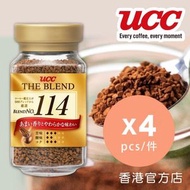 UCC - [香港官方行貨] 即溶招牌咖啡114 x 4 (新舊包裝隨機發送)