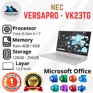 LAYAR Laptop NEC VK23TG 2in1 Core i5 / i7 Gen 6 Ram 4GB / 8GB SSD 128GB / 256GB / 512GB Screen 13.3 