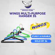 Wings Multi Purpose Hanger 3's (Clothes Hanger, makapal, pansampay sa tuwalya, kumot)