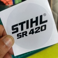 STIHL SR420 Recoil Starter Sticker