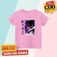 Solo Leveling Jin Woo Kids T-Shirt Custom Solo Leveling Jin Woo Boys & Girls T-Shirt/
