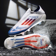 Seamless Flying Knitted Football Boots F50 Men Women Long Spikes Fragmented Spikes Student Competiti