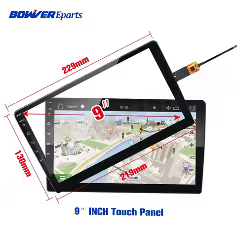 9Inch 10.2inch 2.5D Radio Multimedia Player Capacitive Touch Screen Digitizer P/N XY-PG9020-FPC-A17 