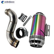 NOBELJIAOO Stainless Steel Motorcycle Modified Colorful Air Filter Air Filter Accessories for Ghost 