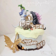 godzilla x kong godzilla x kong the new empire toys Q Version Godzilla Monster Children's Toy Doll D