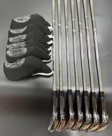 New Brand Golf Irons Set P 790 456789p with Shaft and Grip P790 Golf Club Iron set 7pcs Head Cover F