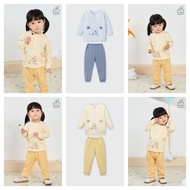 La Pomme - La Pomme fall-winter long-sleeved set model 2024 - | 40A - 6M 9M 12M 18M 2Y NV.T10B - LF1