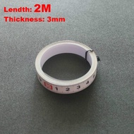 G8A bte adhesive scale bar 2 meters - m002 Or-i