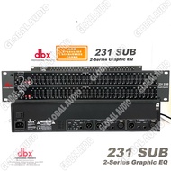 Equalizer Dbx 231 SUB & Dbx 231 Grade A Equalizer 2 Options Dbx 231plus and Dbx231 Good Bestseller