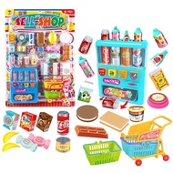 GKIDS 2709 Sell Shop 24 Hour Market Pretend Play Kids Toy - Supermarket Selling Vending Machine Trol