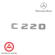 Mercedes Benz Boot " C220 " LOGO W202 - 2028171415