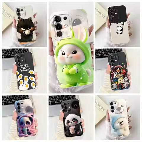 For Vivo Y29 4G 5G Case Fashion Rabbit Cartoon Cover Shockproof Phone Case For Vivo Y29s Y 29 s Vivo