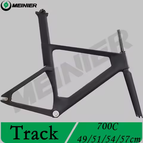 Newset 700C Carbon Track Frame Road Frames Carbon Track Frameset Carbon Fiber Fixed Gear Track Bike 