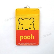 Disney Winnie the Pooh Bear Poohbear Ezlink Card Holder with Keyring
