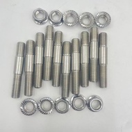 SZ126-10003,SZ126-10012, Bolt Stud  Exhaust Manifold  JO5E,J08E HINO KOBELCO SK200-8,SK330-8,SK350-8