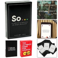 Couple Cards Games Drunk Desires So Cards Game - Questions for Deeper Discussions for all Occasions