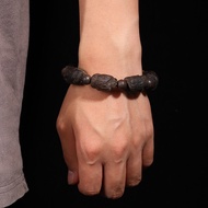 Original Mandan comes with certificate old material fidelity agarwood bracelet natural Buddha beads