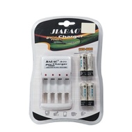 MKR 4Pcs AA 700mAh /AAA 700mah FREE AA /AAA USB /plug CHARGER) Rechargeable Battery for outdoor Sola