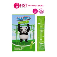 Zoo-Vite Immune Jelly for Kids [30 Sticks Per Box] - Enhanced w Probiotics, Vitamin C &amp; E, Halal
