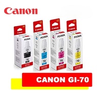 CANON GI-70 INK BOTTLE BLACK/CYAN/MAGENTA/YELLOW G4070/G7070/G6070 [100% ORIGINAL]