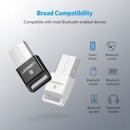 UGREEN Dongle Receiver Wireless Receiver Bluetooth 4.0 USB Dongle Audio Transmitter for PC