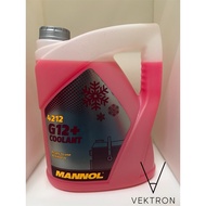 Mannol G12+ Coolant Ready to Use Antifreeze 5L Red