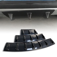 EDB* Car Bumper Rear Lip universal Spoilercorn Diffuser Splitters GlossBlack Protectors