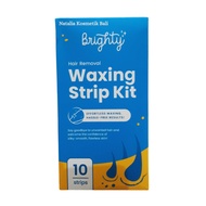 Brighty Hair Removal Waxing Strip Kit - 10 Strips