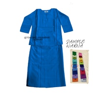 Baju Melayu Seragam Sekolah anak Perempuan SD SMP SMA GURU