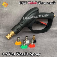 NOZZLE TIP PENDEK QUICK RELEASE LAKONI LAA 70 DAYTONA 100 100M - MAGICSTORE9