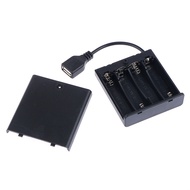 USB Battery Case 5V Mini Power Supply for LED Strip Portable Battery Case