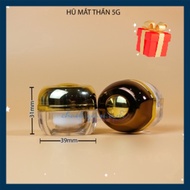 Spirit EYE PLASTIC JAR 5GRAM GOLD/BROWN