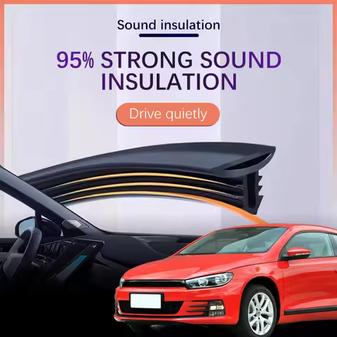 Car Dashboard Sealing Strip Interior Auto Noise Sound Insulation Rubber Trim Weatherstrip For Volksw