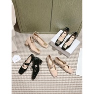 [Purchasing Agent Level]Dior DIO*New Arrival Hardware Buckle Mary Jane Shoes！Women's Pointed Toe Sha
