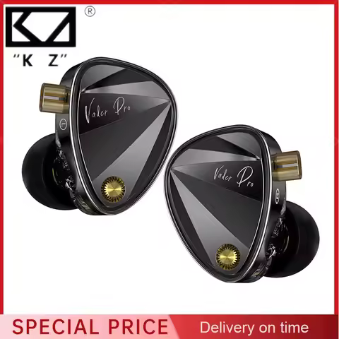 KZ Vader Pro in Ear Monitor HiFi Earphone Truly Balanced High-End 6-Driver Dynamic IEM Tuning Switch