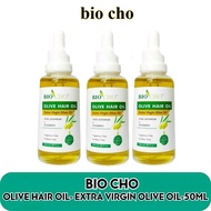 Quick delivery(bio cho)100% natural-hair olive oil 50ML ,Hair care oil,Anti Dandruff,Create strong, 