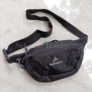 WAISTBAG EGER CERVUS BLACK WAIST BAG