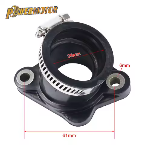Carburetor Intake Pipe for Mikuni KOSO Am6 VM24 OKO PE28 30 32 34mm Pitbike Motorcycle Racing Carbur