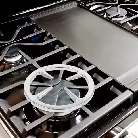 Cast Iron Wok Ring Stand For Gas Stove Wok Support Ring For Gas Burner Ideal For Kitchen Cooking Non